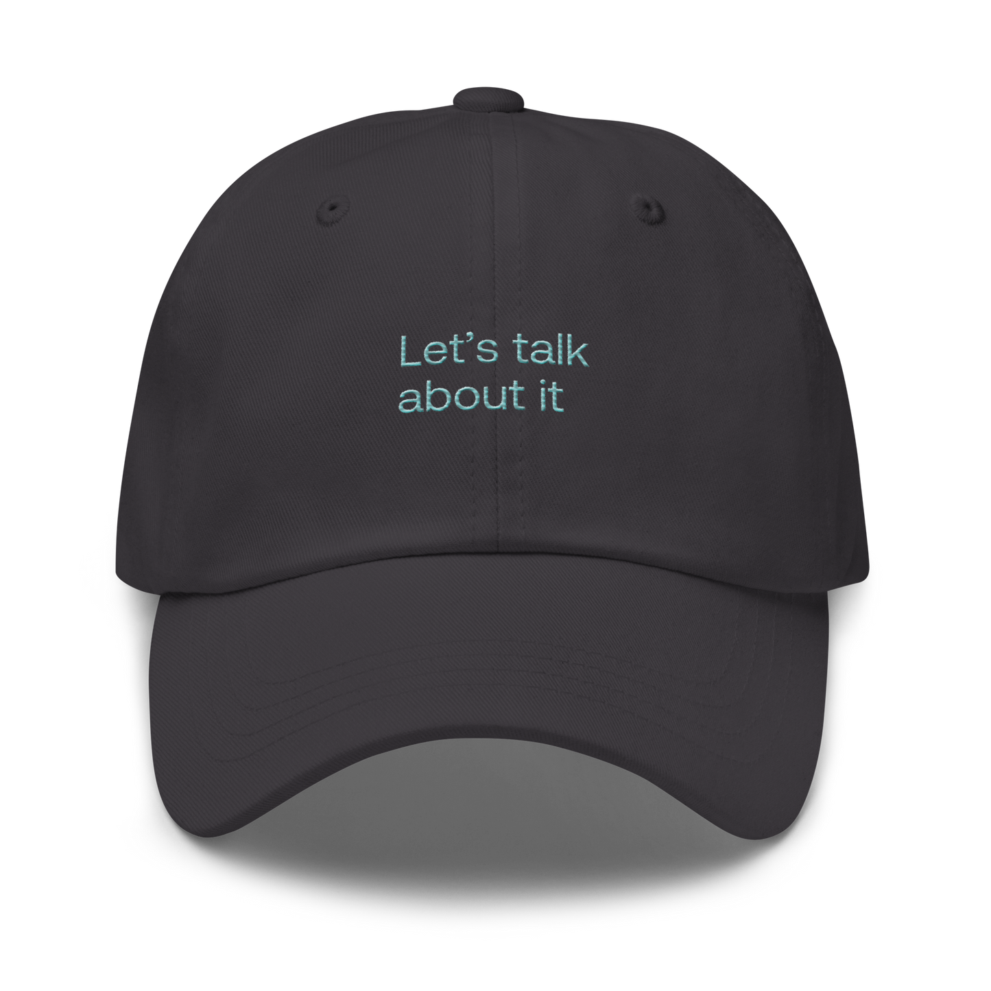 "Let's talk about it" Hat