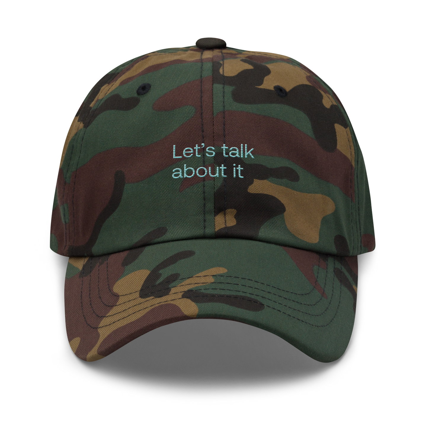 "Let's talk about it" Hat