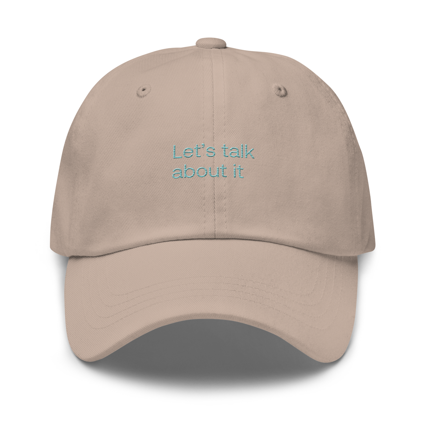 "Let's talk about it" Hat